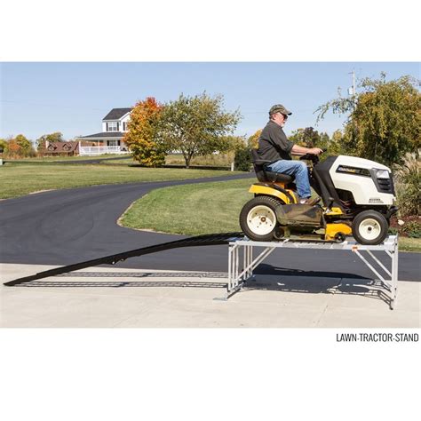 Lawn Tractor Service Work Stand for Mowers with Decks | Discount Ramps