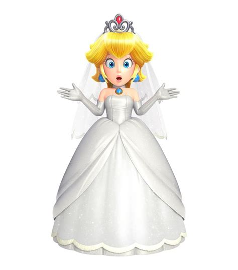 Princess Peach Bridal Dress. Super Mario Odyssey | Peach mario, Princess peach mario kart, Peach ...