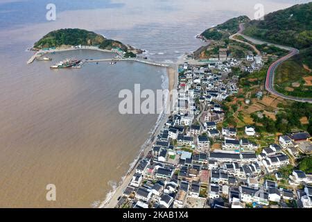 ZHOUSHAN, CHINA - NOVEMBER 1, 2022 - An aerial photo shows Liangzhi ...