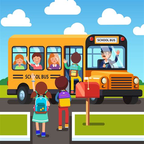 School Bus Rules Clipart