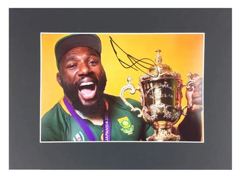 Signed Beast Photo Display - Rugby World Cup Champions 2019