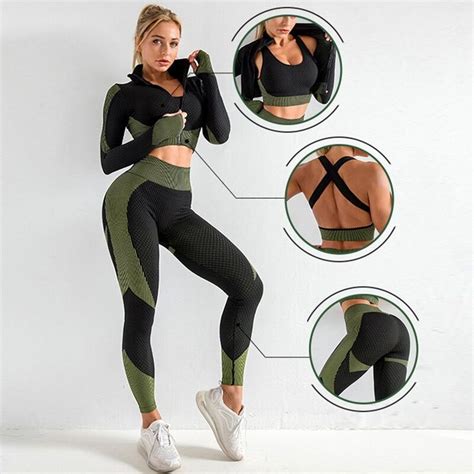 Women Seamless Workout in 2023 | Activewear sets, Yoga sportswear, Workout clothes