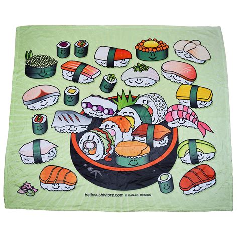 Sushi Blanket (Dish) – Hello Sushi Store | Asian Gift Shop