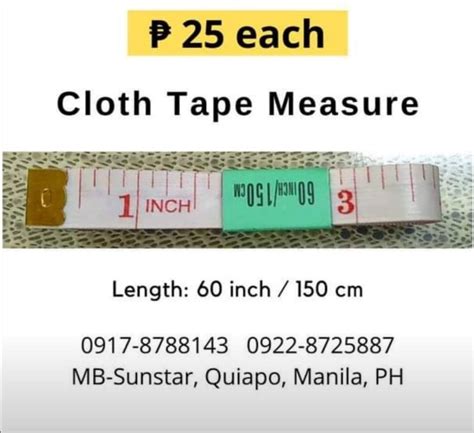 CLOTH TAPE MEASURE MEDIDA DRESS MAKING SEW TAILOR, Hobbies & Toys, Stationary & Craft ...