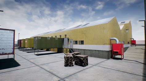 Modular Warehouse in Environments - UE Marketplace