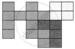 Shade the figure completely, by using five Tetromino shapes only once ...