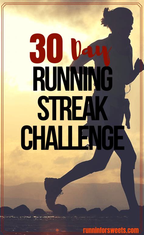 30 Day Running Streak Challenge: 4 Tips for Success – Runnin’ for Sweets