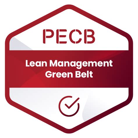 Lean Management Green Belt - Credly