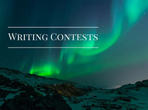 19 Writing Contests and Publication Outlets for Teens