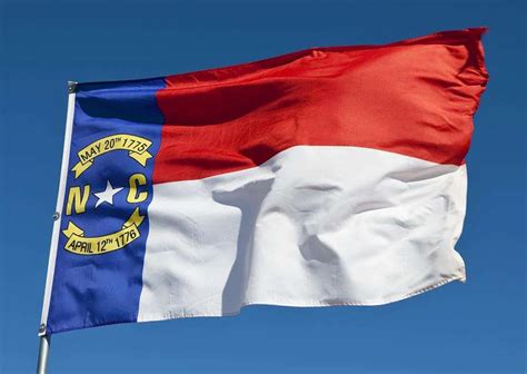 North Carolina State Flags - Nylon & Polyester - 2' x 3' to 5' x 8 ...