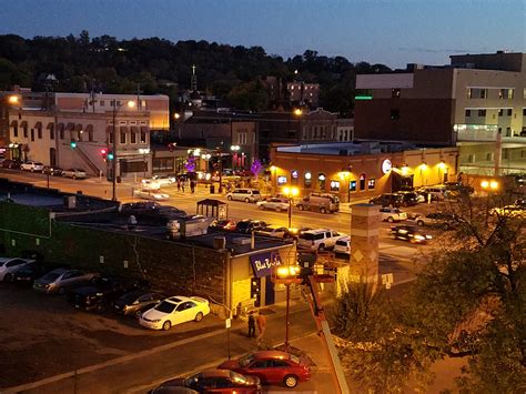 Downtown Mankato Stock Image of downtown Mankato Minnesota at night. Mankato,mn,downtown,evening ...