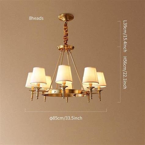 Antique Brass Chandelier - Lighting Studio