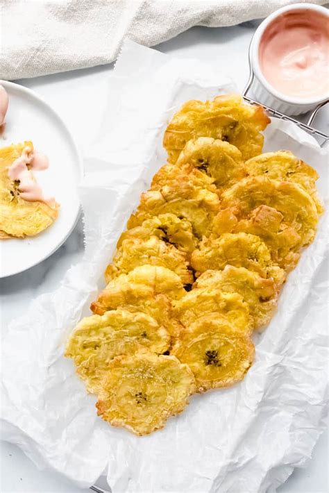 Air Fryer Tostones (Whole30, Paleo) - a dash of dolly