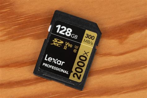 Lexar Professional 2000x 128GB SDXC UHS-II review - Amateur Photograph