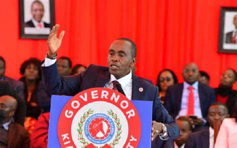 Wamatangi's list of pledges of 100 days in office as Kiambu governor ...