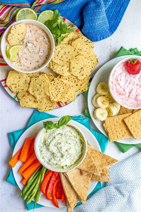 3 Easy Greek Yogurt Dips | Recipe | Greek yogurt dips, Healthy greek ...