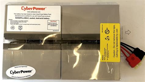 CyberPower UPS Replacement Battery Cartridge Model RB1270X4G | eBay