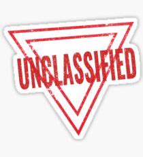 Unclassified Stickers | Redbubble