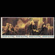 Declaration of Independence Stamp Strip | U.S. Commemorative Stamps