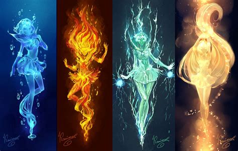 Elemental Girls Wallpapers - Wallpaper Cave