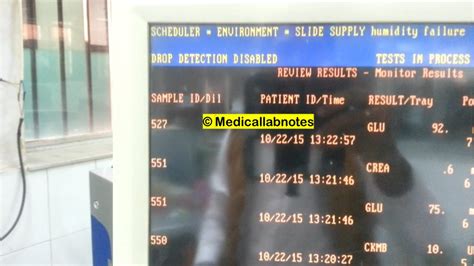 Vitrous Dry Chemistry Analyzer: Introduction Archives - Medical Notes