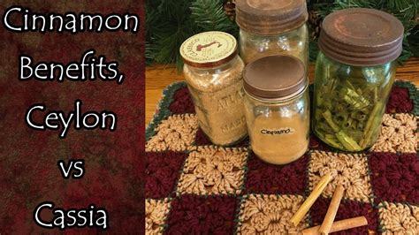 Ceylon vs Cassia Cinnamon and Health Benefits - YouTube