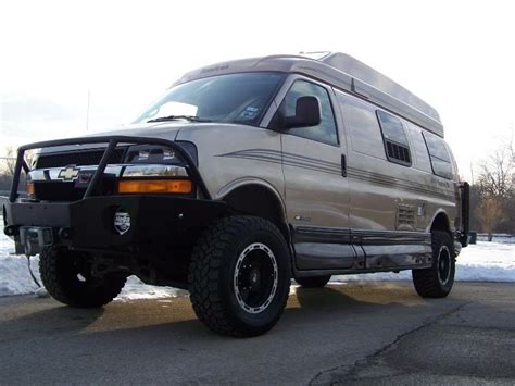 Chevrolet van camper. | Chevrolet van, Camping trailer, Travel trailer
