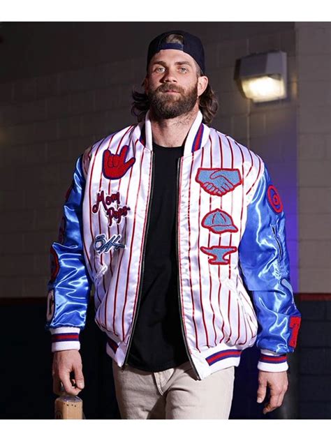 MLB Bryce Harper Jacket For Sale - Jackets Junction