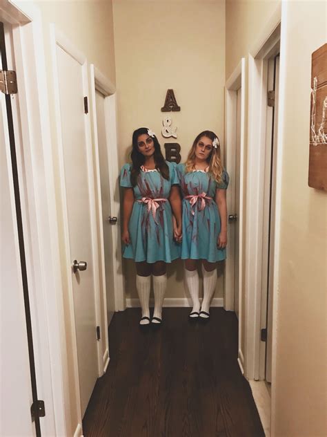 The Grady Twins Costumes Halloween 2017 The Shining Twins Costume Creative Halloween… | Cute ...