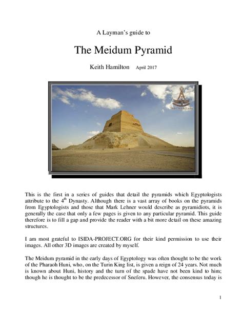 (PDF) The Meidum Pyramid