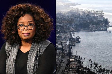 Oprah Winfrey Promises 'Major Donation' to Maui After Wildfires