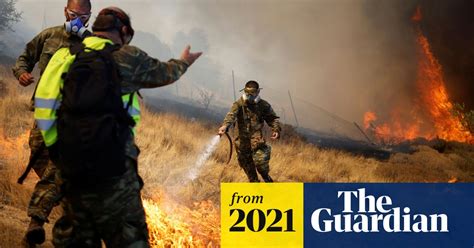 Two new wildfires in Greece trigger evacuation alerts for villages | Greece | The Guardian