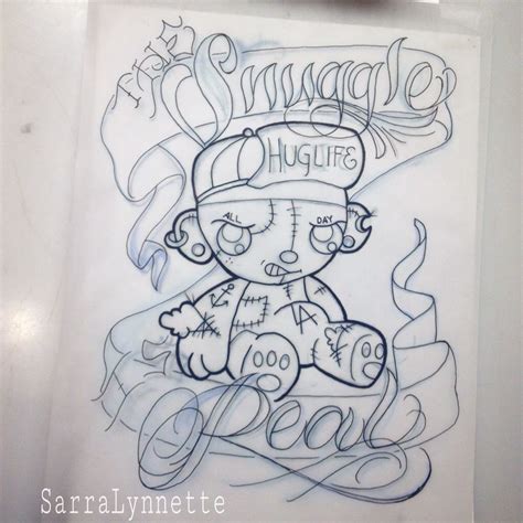 Details more than 72 gangster teddy bear tattoo - in.cdgdbentre