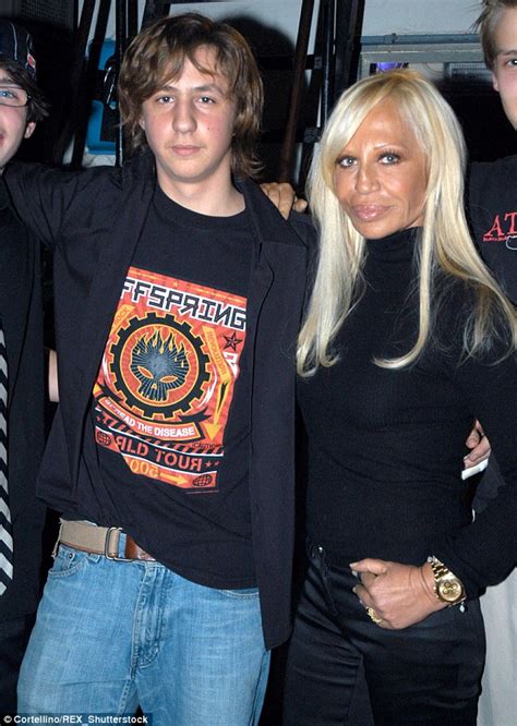 Donatella Versace celebrates her 60th birthday by modelling for Givenchy | Daily Mail Online