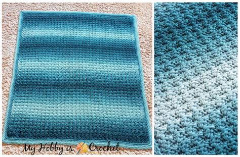 Ombre Baby Blanket Crochet Pattern By Hobbydingen, 58% OFF