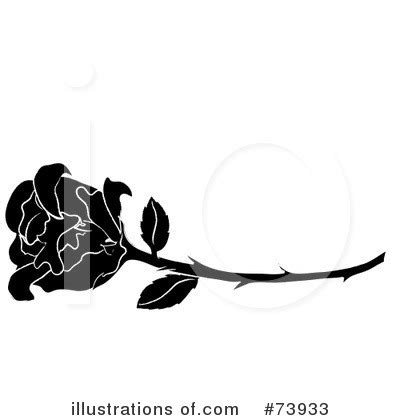 Rose Clipart #45791 - Illustration by Pams Clipart