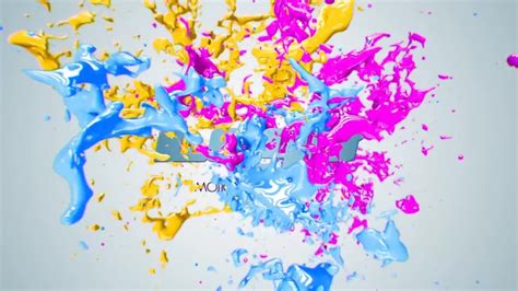 Paint Splash Logo - After Effects Templates | Motion Array