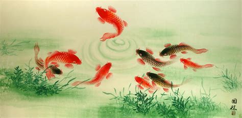 Chinese Art Fish