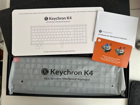 Keychron K4 V2 White LED, Computers & Tech, Parts & Accessories, Computer Keyboard on Carousell