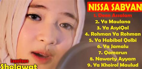 Download Kumpulan Lagu Nissa Sabyan Mp3 Gratis Terbaru Lengkap Full Album Rar | laguoppo