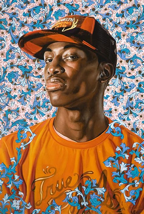 Kehinde Wiley (Los Angeles b. 1977), oil on canvas {contemporary ...