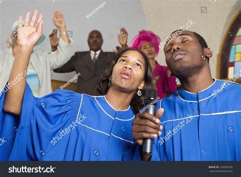 People Singing Church Stock Photo 152096105 - Shutterstock