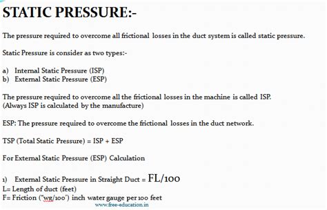 How to Calculate Static Pressure - Wisdom TechSavvy Academy