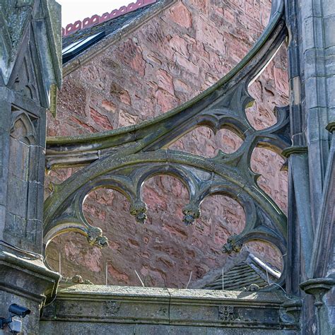 Detail of the architecture at St Mary's Roman Catholic Church, I ...