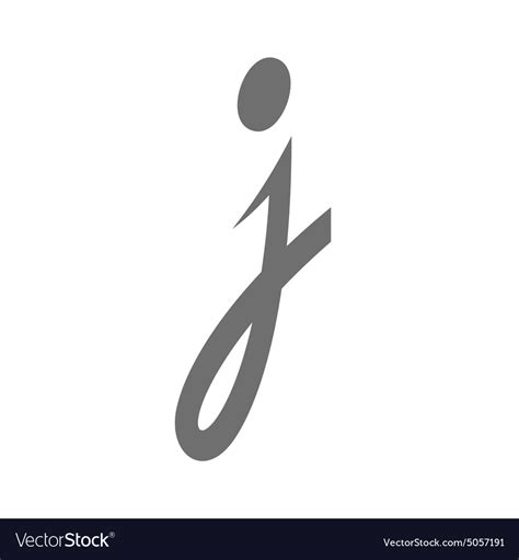 Letter j logo concept icon Royalty Free Vector Image