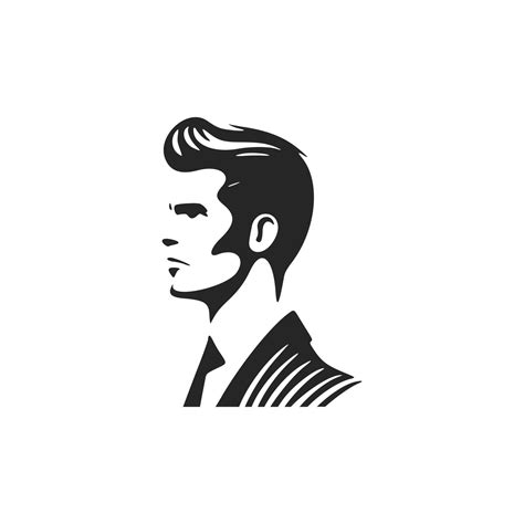 Elegant black and white businessman logo. Good for business and brands. 20205408 Vector Art at ...