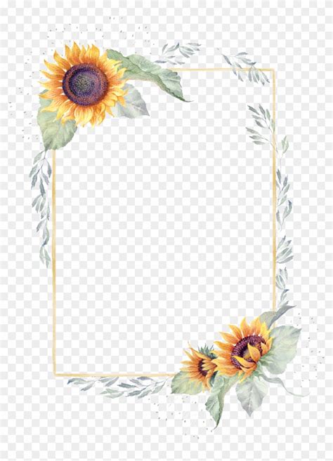 sunflower border png 10 free Cliparts | Download images on Clipground 2024