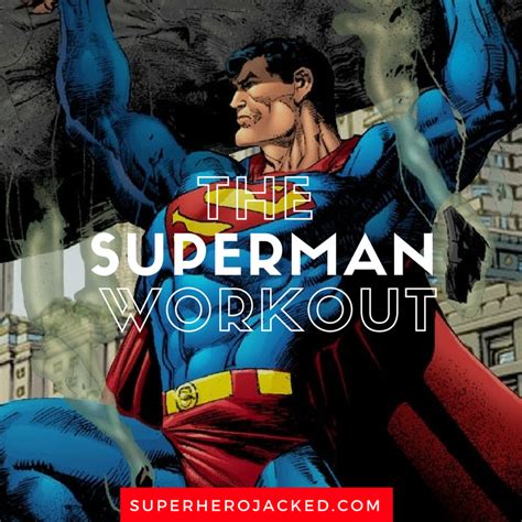 Superman Workout Routine: Train to Become the Man of Steel