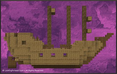 Shipwreck Seeds for Minecraft Bedrock | Lookingforseed.com