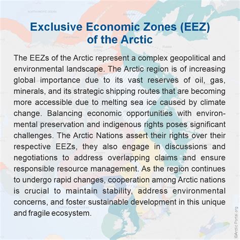 Exclusive Economic Zones of the Arctic (EEZ) - Arctic Portal